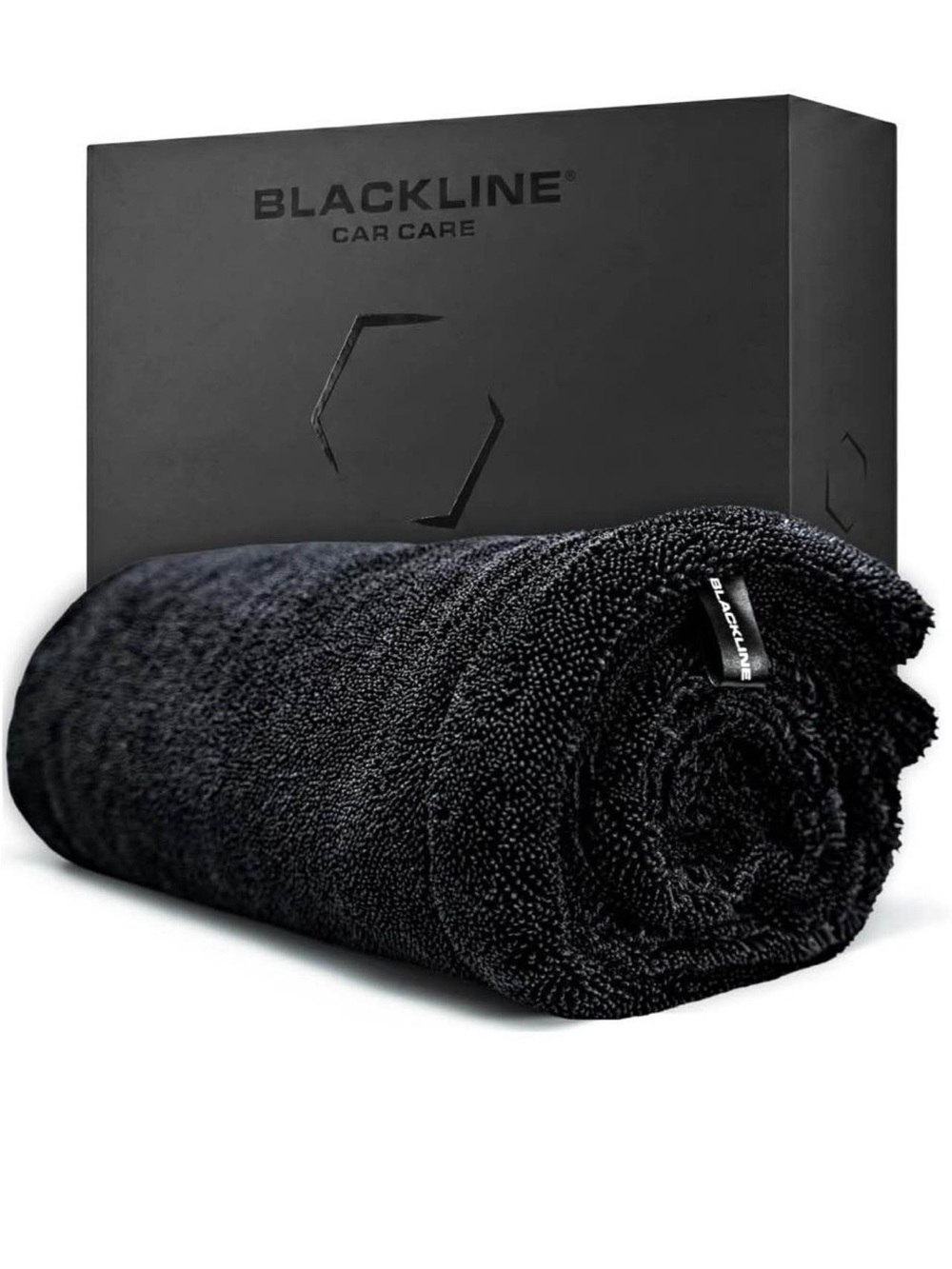Black Premium Microfiber Towel
